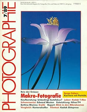 Immagine del venditore per Photographie. Das internationale Magazin fr Fotografie, Film und Video. Heft Juli 1989, 13. Jahrgang. venduto da Online-Buchversand  Die Eule