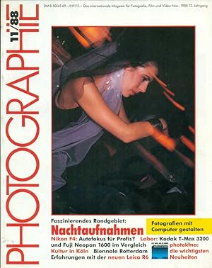 Immagine del venditore per Photographie. Das internationale Magazin fr Fotografie, Film und Video. November 1988, 12. Jahrgang. venduto da Online-Buchversand  Die Eule