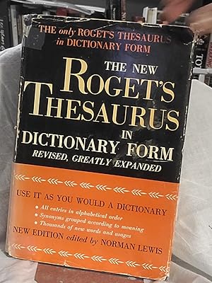 Image du vendeur pour The New Roget's Thesaurus of the English Language in Dictionary Form: Library Edition mis en vente par the good news resource