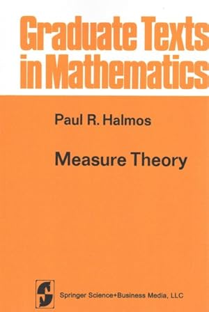 Image du vendeur pour Measure Theory mis en vente par GreatBookPrices