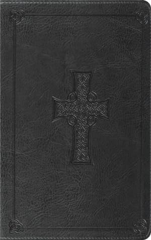Seller image for Holy Bible : English Stanard Version, Thinline, Charcoal, Celtic Cross Design Synthetic Leather Red Letter for sale by GreatBookPricesUK
