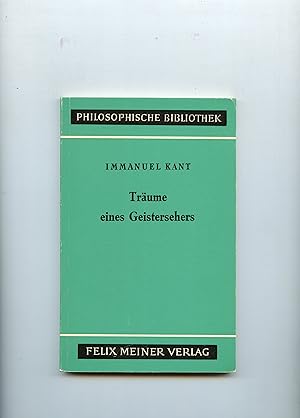 TRÄUME EINES GEISTERSEHERS . DER UNTERSCHIED DER GEGENDEN RAUME . Unter Verwendung des Textes von...