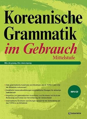 Bild des Verkufers fr Koreanische Grammatik im Gebrauch - Mittelstufe, mit 1 Audio-CD zum Verkauf von moluna