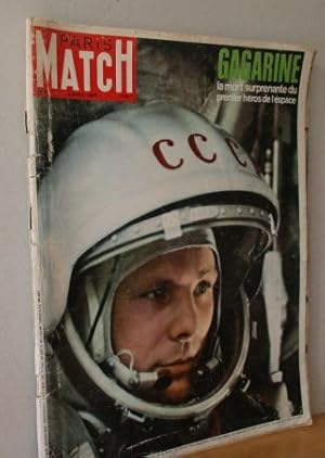 Paris Match. No. 991 - 6 avril 1968 GAGARINE - la mort surprenante du premier heros de l'espace.