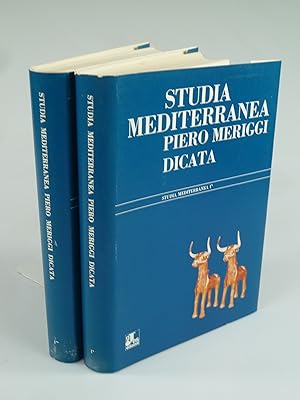 Bild des Verkufers fr Studia Mediterranea Vol. I+II. zum Verkauf von Antiquariat Dorner