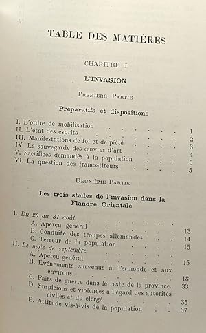 Image du vendeur pour Le diocse de Gand pendant la premire occupation allemande 1914-1918i mis en vente par crealivres