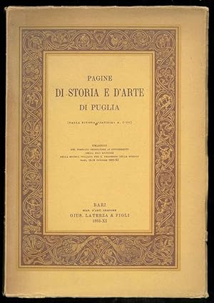 Dalla rivista "Japigia" A. I-III: Pagine di storia e d'arte di Puglia.