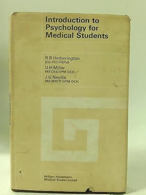 Seller image for Introduction to Psychology for Medical Students for sale by World of Rare Books