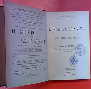 Bild des Verkufers fr L enigma della vita e i nuovi orizzonti della Biologia II. Introduzione allo studio delle scienze biologiche. zum Verkauf von biblion2