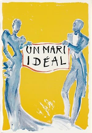 Bild des Verkufers fr Programmheft Oscar Wilde UN MARI IDEAL Premiere 8. September 1995 zum Verkauf von Programmhefte24 Schauspiel und Musiktheater der letzten 150 Jahre