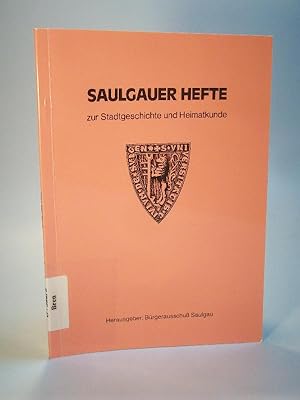 Imagen del vendedor de Saulgauer Hefte zur Stadtgeschichte und Heimatkunde. Band 6. 1986 Saulgau a la venta por Adalbert Gregor Schmidt