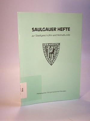 Bild des Verkufers fr Die Saulgauer Erdkruste. Saulgauer Hefte zur Stadtgeschichte und Heimatkunde. Band 10 1989 Saulgau zum Verkauf von Adalbert Gregor Schmidt