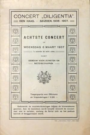 [Programmheft] Programma seizoen 1925-1926. Hollandse Concertdirectie Dr. G. de Koos. Programma D...