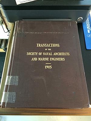 Transactions of the Society of Naval Architects and Marine Engineers: Vol. XIII, 1905