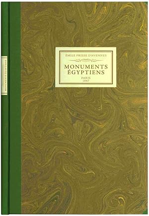 Image du vendeur pour Monuments Egyptiens mis en vente par Antiquariat  Fines Mundi