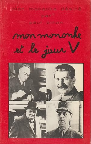 Seller image for Mon Mononke et le Jour V for sale by Librairie l'Aspidistra