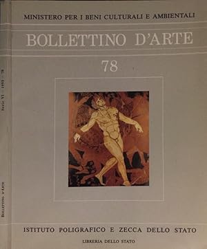 Bild des Verkufers fr Bolletino d'Arte N. 78 - Marzo - Aprile - Anno 1993 zum Verkauf von Biblioteca di Babele