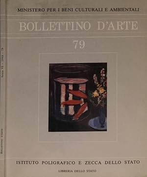 Bild des Verkufers fr Bolletino d'Arte N. 79 - Maggio - Giugno - Anno 1993 zum Verkauf von Biblioteca di Babele