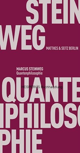 Seller image for Quantenphilosophie for sale by HESPERUS Buchhandlung & Antiquariat