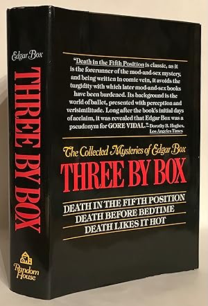 Bild des Verkufers fr Three By Box. The Complete Mysteries of Edgar Box. zum Verkauf von Thomas Dorn, ABAA