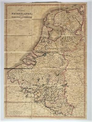 Kingdom of the Netherlands, Including the Grand Duchy of Luxembourg, with the Post Roads and Stat...