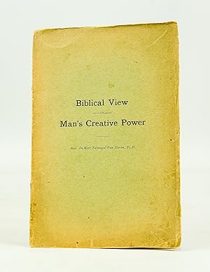Immagine del venditore per Biblical View Of Man's Creative Power venduto da Shelley and Son Books (IOBA)