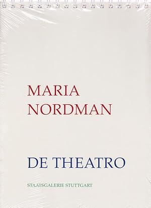 Immagine del venditore per Maria Nordman - De theatro : [anlsslich der Ausstellung Maria Nordman - De Theatro, Staatsgalerie Stuttgart, 3. August bis 3. November 1996] / hrsg. von Gudrun Inboden. Mit Texten von Maria Nordman ; Stephan von Wiese und einem Gesprch zwischen Maria Nordman und Stefan Heinlein. Staatsgalerie Stuttgart venduto da Licus Media