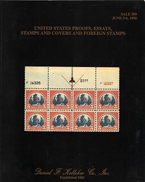 Imagen del vendedor de United States Proofs, Essays, Stamps and Covers and Foreign Stamps a la venta por Biblio Pursuit