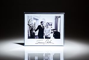 Bild des Verkufers fr Signed Photograph: Joe Biden and Jimmy Carter zum Verkauf von The First Edition Rare Books, LLC