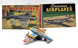 War Planes of All Nations [and] A Guide to American Airplanes (Two Vintage Plane Model Books with...