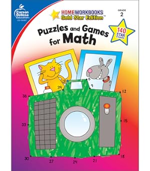 Immagine del venditore per Puzzles and Games for Math Grade 2 (Paperback or Softback) venduto da BargainBookStores