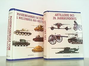 Bild des Verkufers fr 2 Bcher - 1. Artillerie des 20. Jahrhunderts. / 2. Panzerfahrzeuge vom 1. Weltkrieg bis heute. zum Verkauf von Antiquariat Ehbrecht - Preis inkl. MwSt.