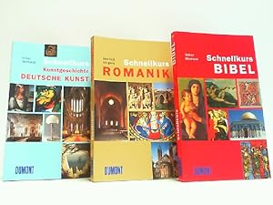 Bild des Verkufers fr 3 Taschenbcher - 1. Schnellkurs Kunstgeschichte - Deutsche Kunst. / 2. Schnellkurs Romantik. / 3. Schnellkurs Bibel. zum Verkauf von Antiquariat Ehbrecht - Preis inkl. MwSt.