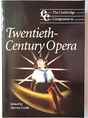 Imagen del vendedor de The Cambridge Companion to TWENTIETH-CENTURY OPERA a la venta por GfB, the Colchester Bookshop