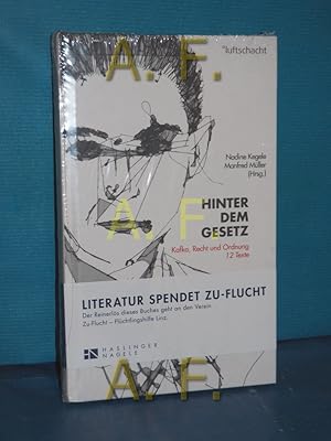 Seller image for Hinter dem Gesetz : 12 Texte junger sterreichischer AutorInnen zu Kafka, Recht und Ordnung. Nadine Kegele, Manfred Mller (Hrsg.) for sale by Antiquarische Fundgrube e.U.