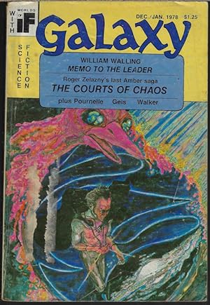 Immagine del venditore per GALAXY Science Fiction: December, Dec. - January, Jan. 1978 ("The Courts of Chaos") venduto da Books from the Crypt