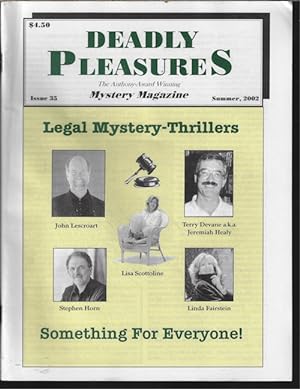DEADLY PLEASURES: Issue 35, Summer 2002