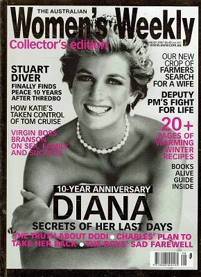 Imagen del vendedor de Diana: 10 Year Anniversary. Women's Weekly Collector's Eddition a la venta por Marlowes Books and Music