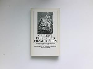 Bild des Verkufers fr Fabeln und Lieder : Mit d. 24 Radierungen zu Gellerts Fabeln von Daniel Nikolaus Chodowiecki. Hrsg. von Gottfried Honnefelder / Insel-Taschenbuch ; 895. zum Verkauf von Antiquariat Buchhandel Daniel Viertel