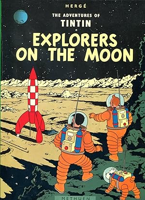 Bild des Verkufers fr Explorers on the Moon (The Adventures of Tintin) zum Verkauf von Granny Goose Books