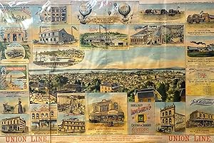 Advertising Poster, View of Auckland from Windmill.