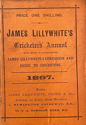 Imagen del vendedor de James Lillywhite's Cricketers' Annual 1897 a la venta por Anah Dunsheath RareBooks ABA ANZAAB ILAB