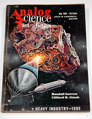 Bild des Verkufers fr ANALOG Science Fact & Fiction: July 1961 zum Verkauf von Preferred Books