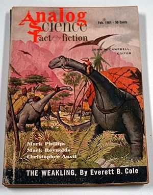 Imagen del vendedor de Analog Science Fact & Fiction, February 1961 (Volume 66, Number 6) a la venta por Preferred Books