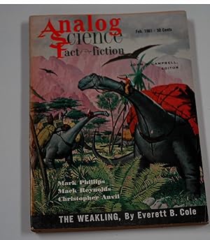 Image du vendeur pour Analog Science Fact & Fiction, February 1961 (Volume 66, Number 6) mis en vente par Preferred Books