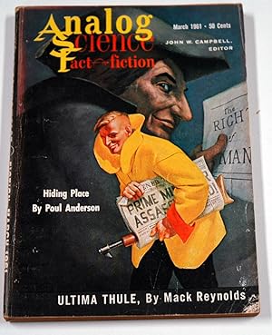 Immagine del venditore per Analog Science Fact & Fiction March 1961 (Mar.) venduto da Preferred Books