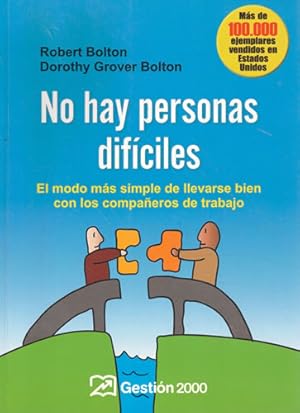 Seller image for No hay personas difciles for sale by Librera Cajn Desastre