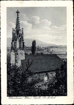 Bild des Verkufers fr Ansichtskarte / Postkarte Witzenhausen an der Werra Hessen, Kapelle St. Michael zum Verkauf von akpool GmbH