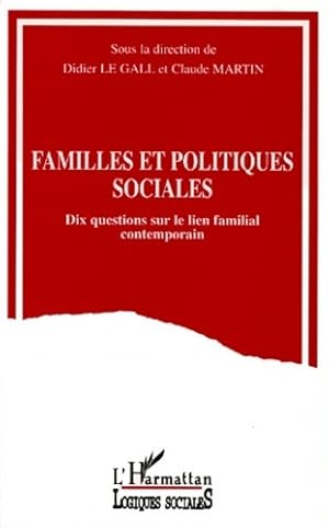 Seller image for Familles et politiques sociales - Collectif for sale by Book Hmisphres