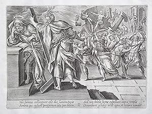 Image du vendeur pour Hic summo adsurgent celo duo lumina, pacis." - The Martyrdom of St. Matthias / Bible Bibel mis en vente par Antiquariat Steffen Vlkel GmbH